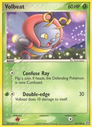 Volbeat 042 - Reverse Holofoil Emerald - Uncommon