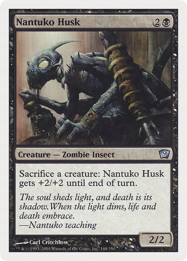 Nantuko Husk (9ED-148★) - 9th Edition