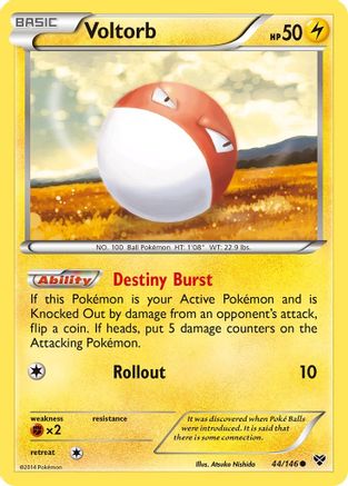 Voltorb 044/146 XY Base Set - Common