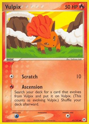 Vulpix 081/101 Hidden Legends - Common