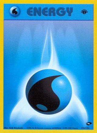Water Energy 132/132 - 1st Edition Gym Challenge - Common