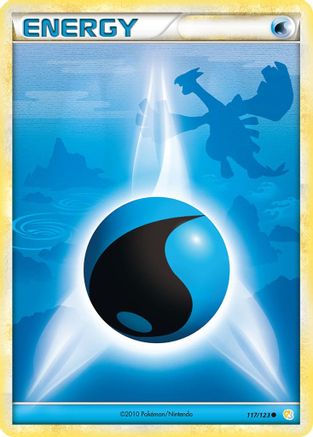 Water Energy 117/123 HeartGold SoulSilver - Common
