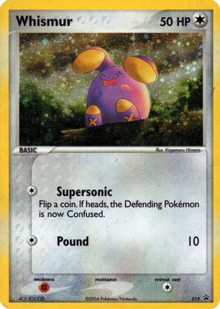 Whismur (EX Deck Tin) 019/40 - Holofoil Nintendo Promos - Promo