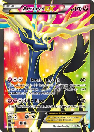 Xerneas EX (146 Full Art) (146 Full Art) 146 - Holofoil XY Base Set - Ultra Rare