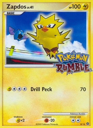Zapdos 008 Rumble - Promo