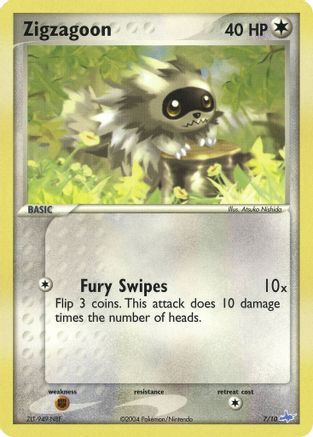 Zigzagoon 007/10 EX Trainer Kit 1 Latias & Latios - Common