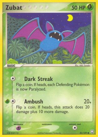 Zubat 082/109 Team Rocket Returns - Common