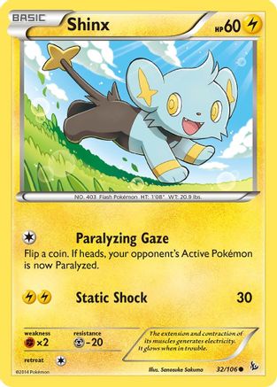 Shinx 032/106 XY Flashfire - Common