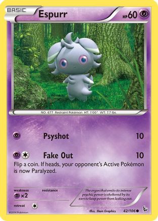 Espurr 042/106 XY Flashfire - Common