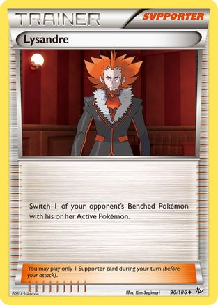 Lysandre 090/106 XY Flashfire - Uncommon