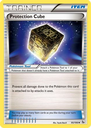 Protection Cube 095/106 XY Flashfire - Uncommon