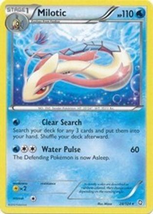 Milotic 028/124 Deck Exclusives - Rare