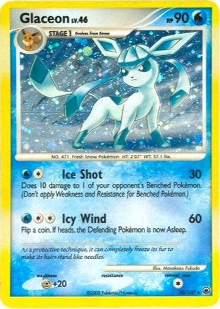 Glaceon (DP Majestic Dawn) 020/100 - Holofoil Deck Exclusives - Holo Rare