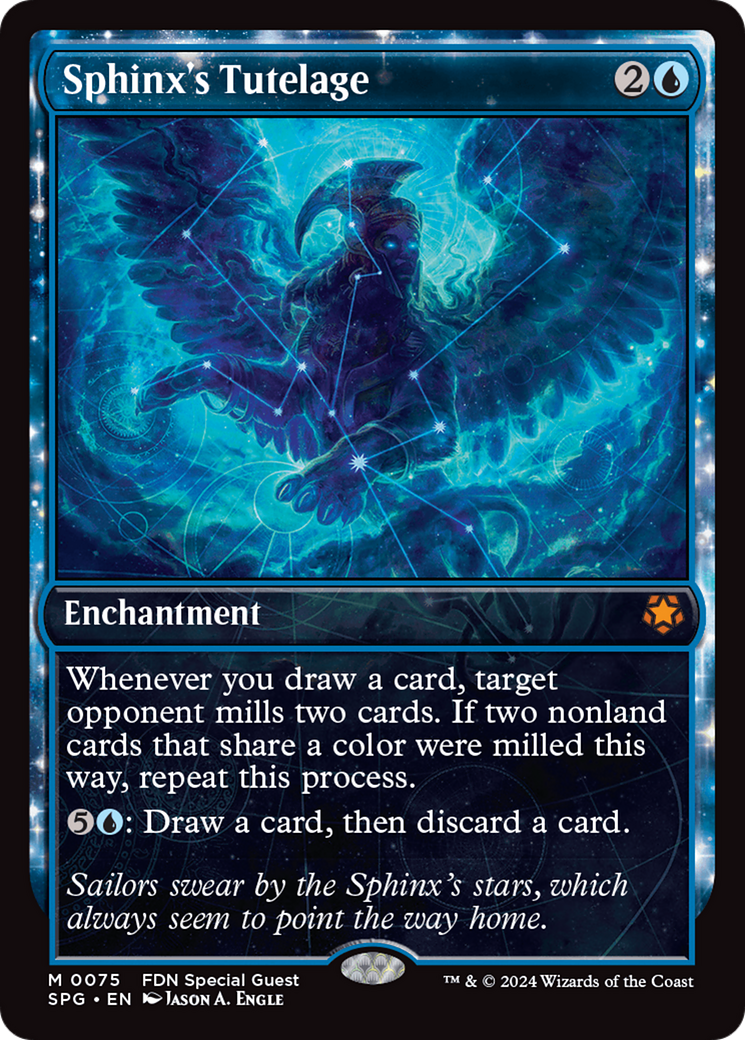 Sphinx's Tutelage (Showcase) (SPG-075) - Special Guests: (Showcase, enchantment)