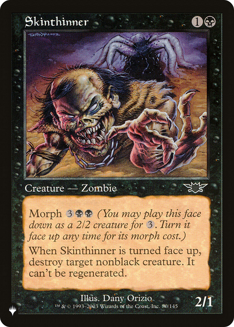 Skinthinner (LIST-LGN-80) - The List