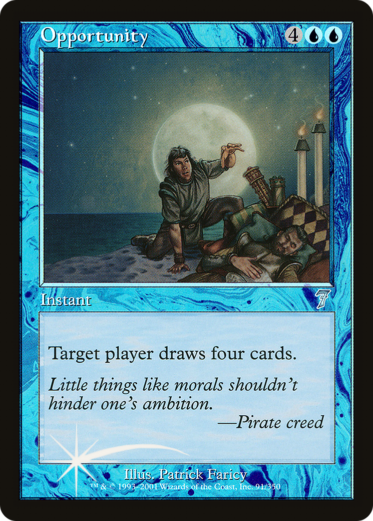 Opportunity (7ED-91★) - 7th Edition Foil