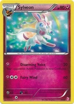 Sylveon (#15 (#15 - Non-Holo) 015 XY Trainer Kit Sylveon & Noivern - Common