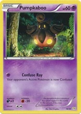 Pumpkaboo (#18) (#18) 018 XY Trainer Kit Sylveon & Noivern - Common