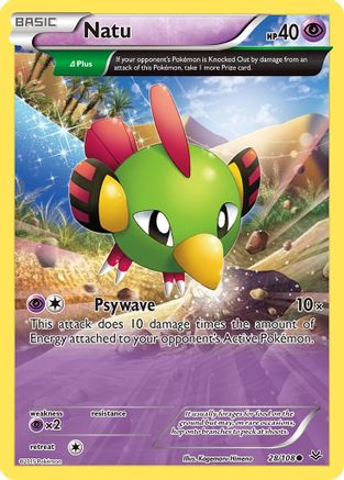 Natu (28 Delta) (28 Delta) 028/108 XY Roaring Skies - Common