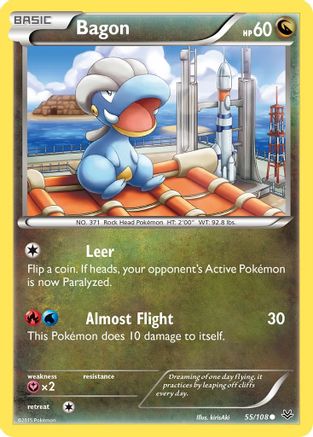 Bagon (55) (55) 055/108 XY Roaring Skies - Common