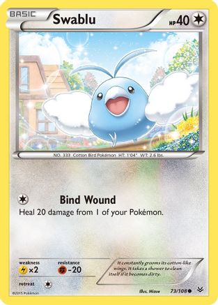 Swablu 073/108 XY Roaring Skies - Common