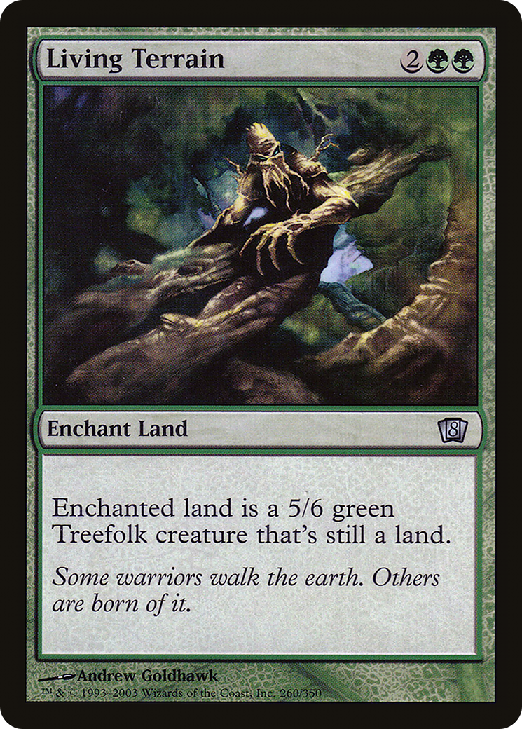 Living Terrain (8ED-260★) - 8th Edition Foil