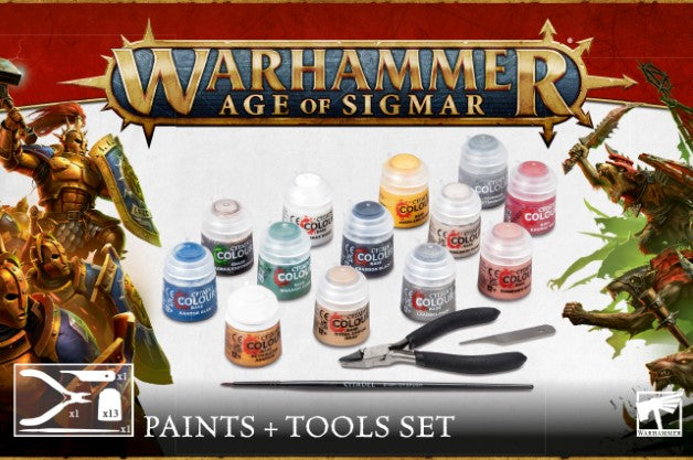 AOS PAINTS + TOOLS SET