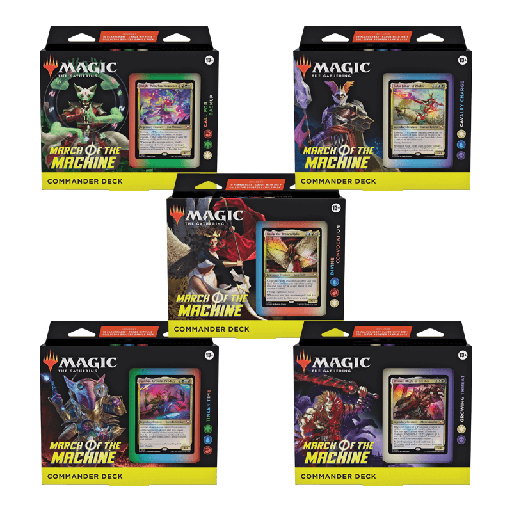 MARCH OF THE MACHINE - Commander Decks