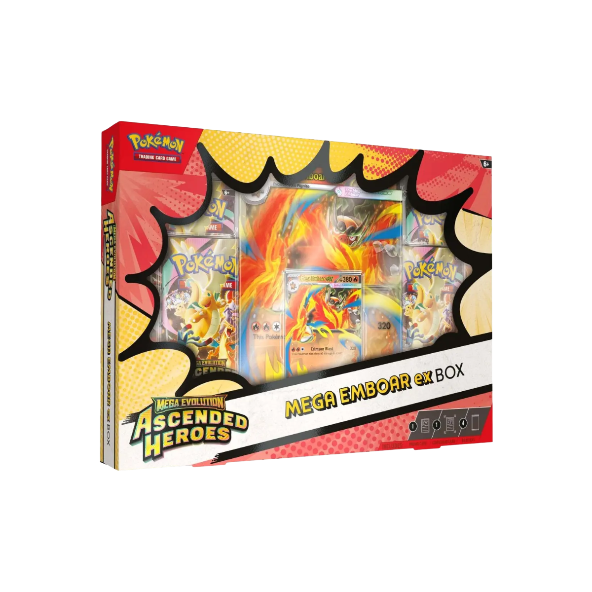 Ascended Heroes Mega Emboar ex Box