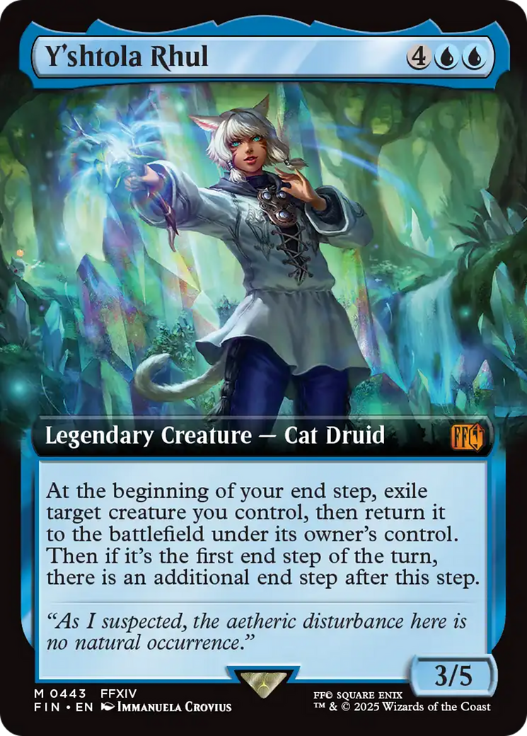 Y'shtola Rhul (Extended Art) (FIN-443) - FINAL FANTASY: (Extended Art) Foil