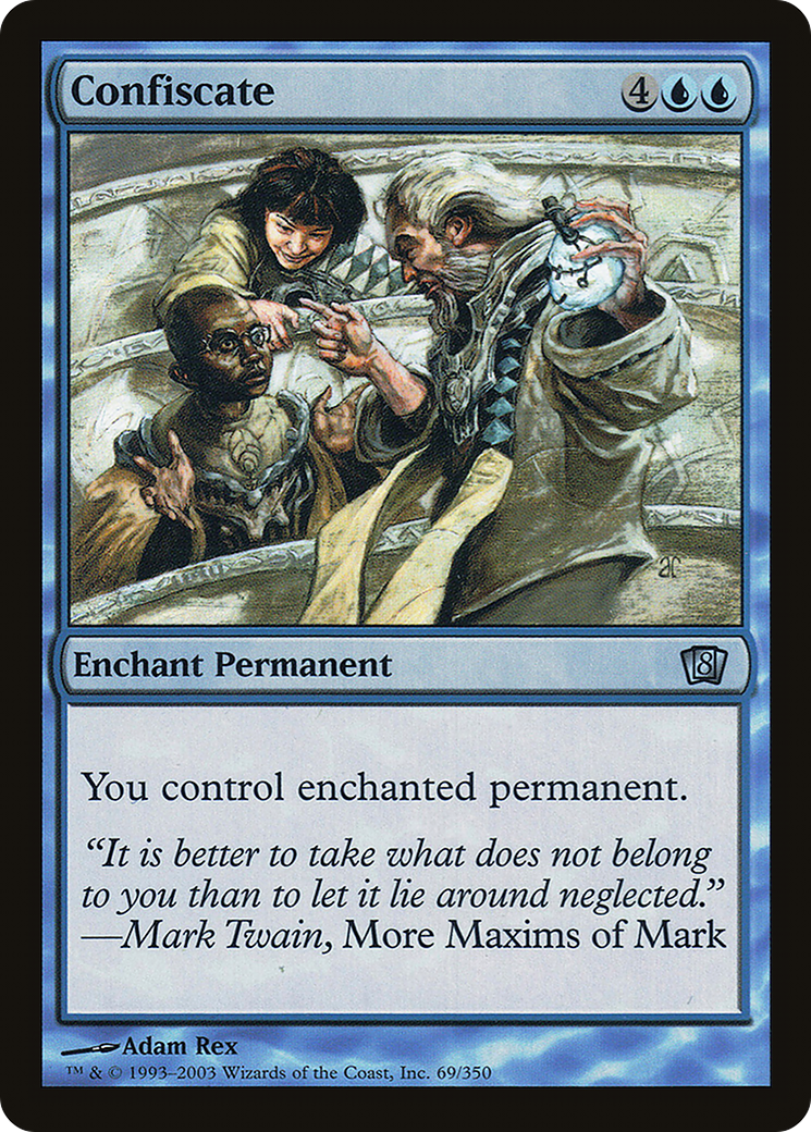 Confiscate (8ED-69★) - 8th Edition Foil