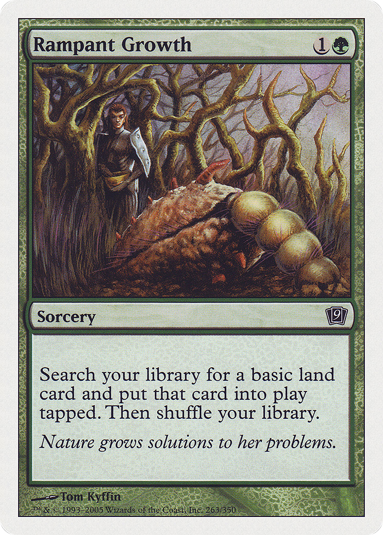 Rampant Growth (9ED-263★) - 9th Edition