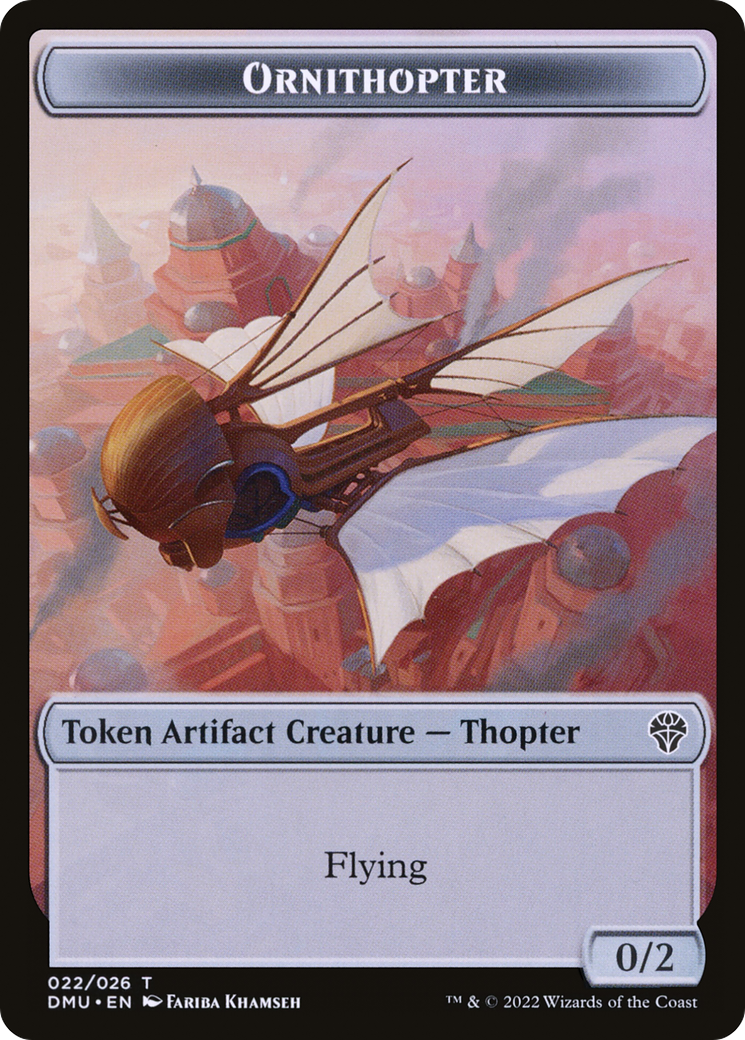 Ornithopter Token (DMU-022) - Dominaria United Tokens