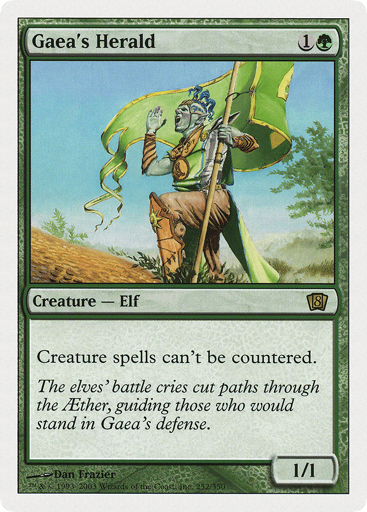 Gaea's Herald (8ED-252★) - 8th Edition Foil
