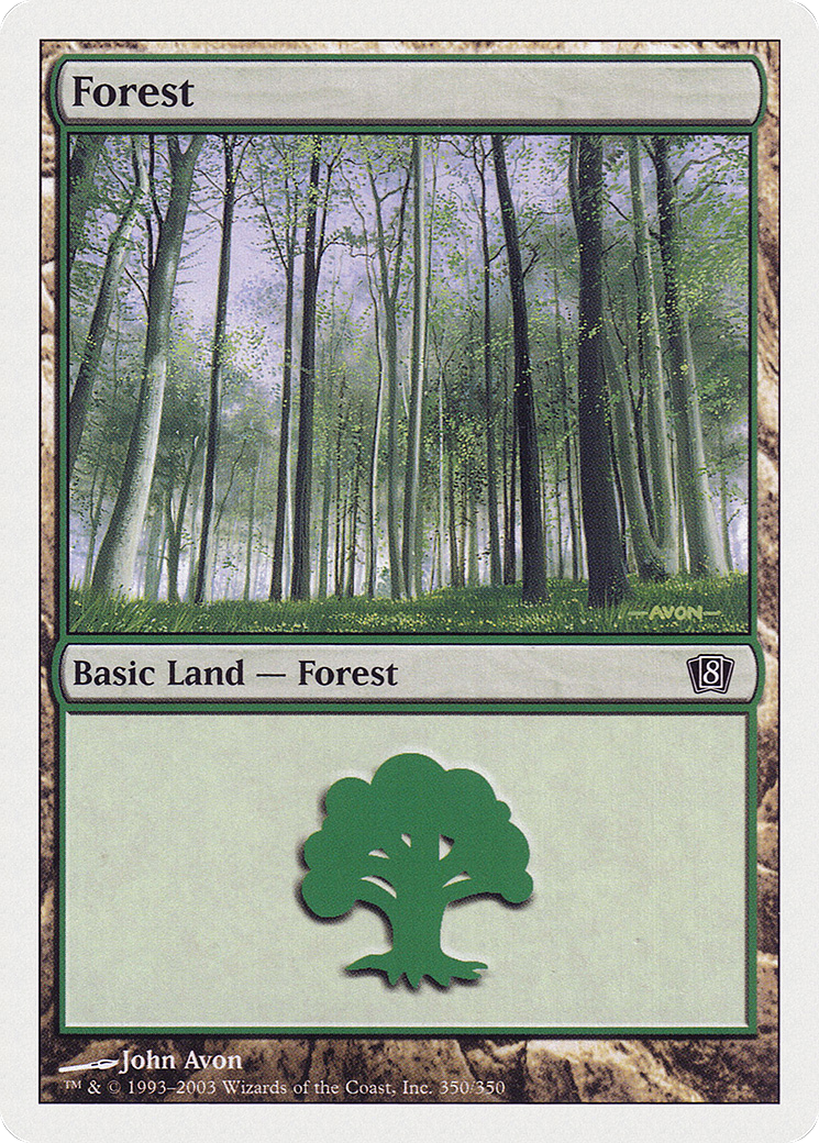 Forest (8ED-350★) - 8th Edition