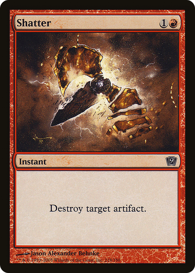 Shatter (9ED-218) - 9th Edition Foil
