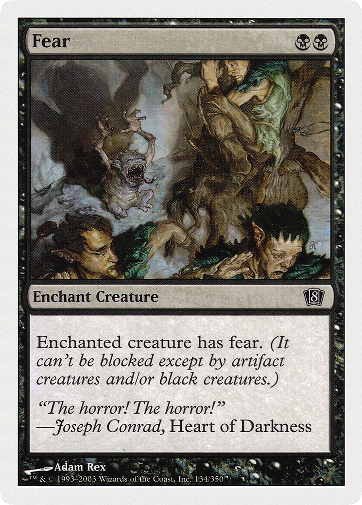 Fear (8ED-134) - 8th Edition