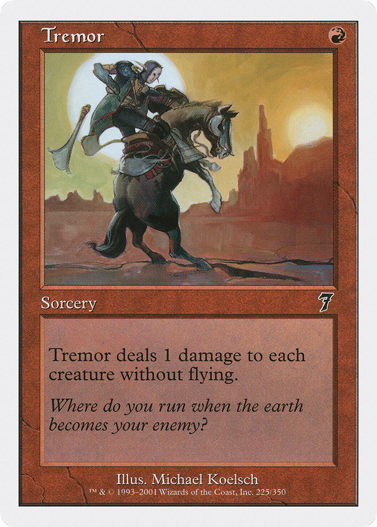 Tremor (7ED-225★) - 7th Edition Foil
