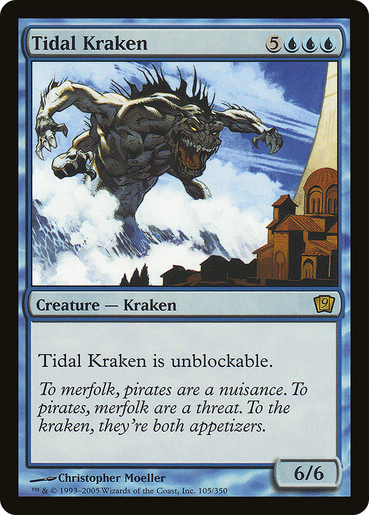 Tidal Kraken (9ED-105★) - 9th Edition Foil