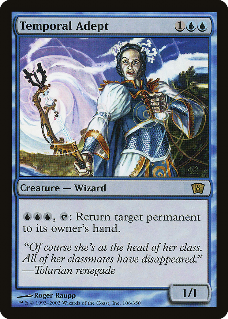 Temporal Adept (8ED-106★) - 8th Edition Foil