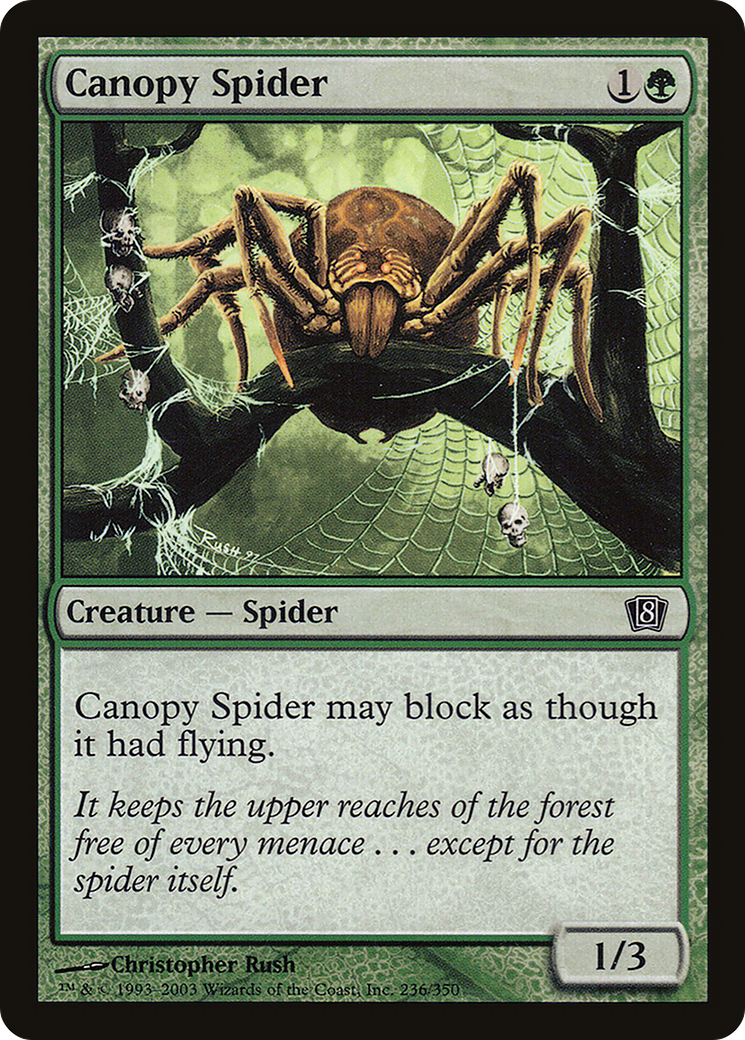Canopy Spider (8ED-236) - 8th Edition