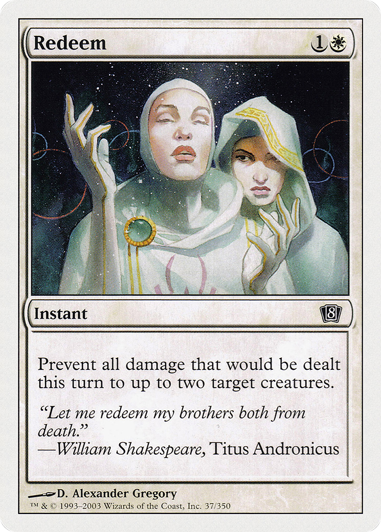 Redeem (8ED-37★) - 8th Edition