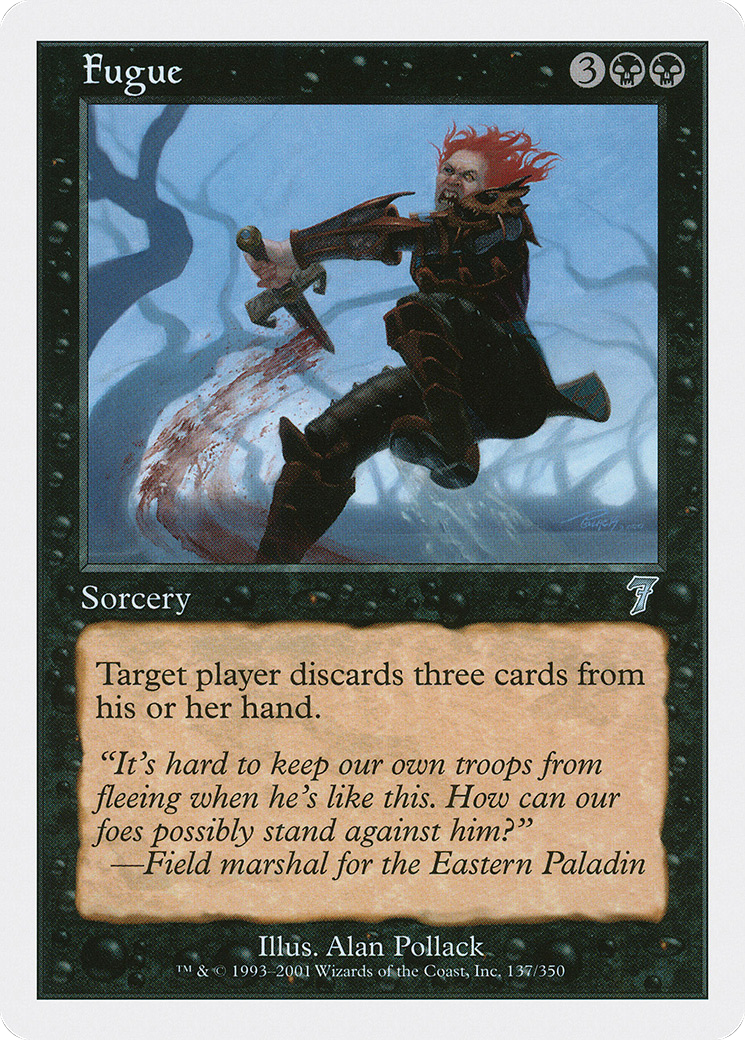 Fugue (7ED-137★) - 7th Edition Foil
