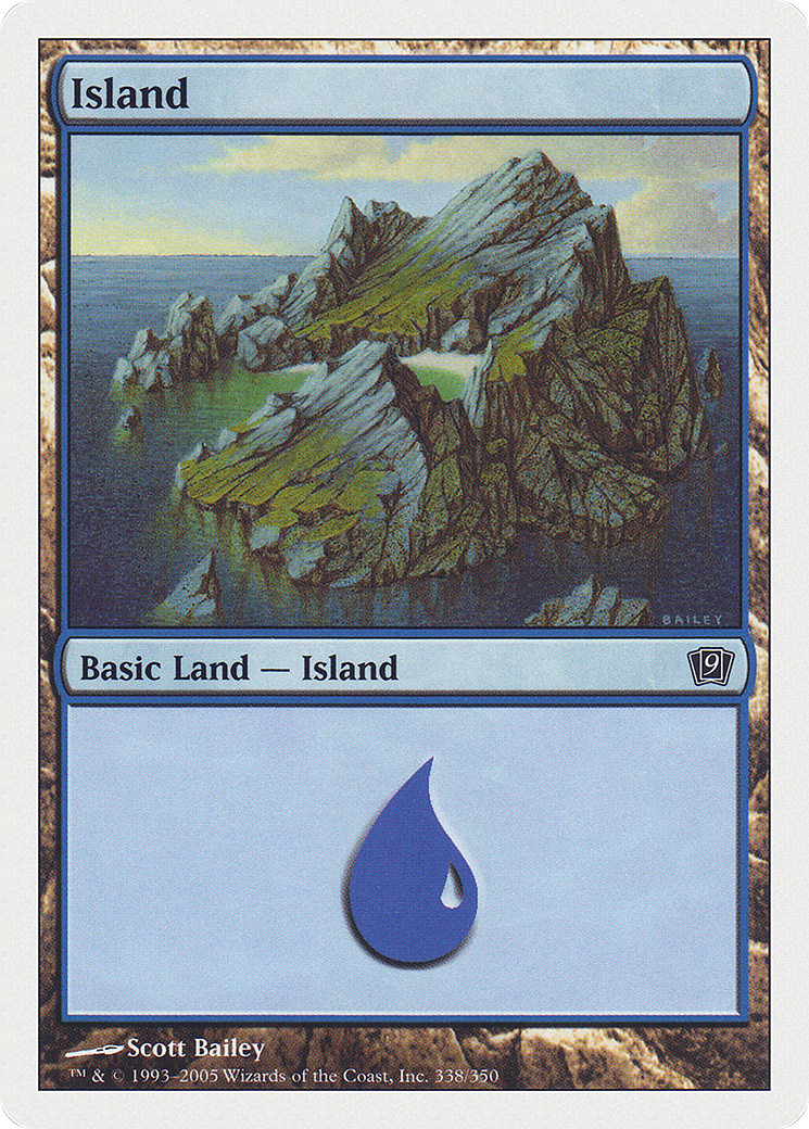 Island (9ED-338★) - 9th Edition