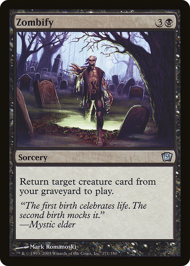 Zombify (9ED-171★) - 9th Edition Foil