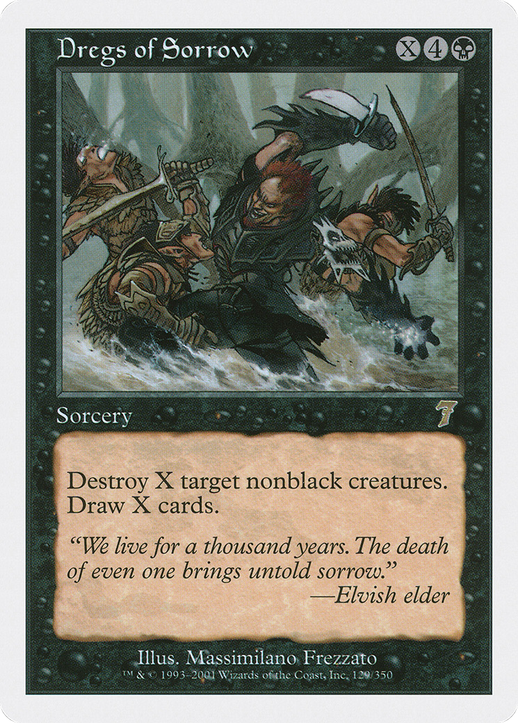 Dregs of Sorrow (7ED-129★) - 7th Edition Foil