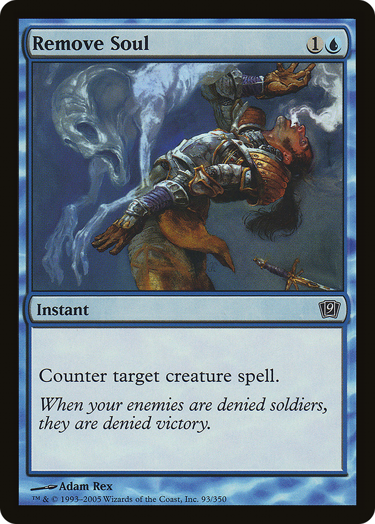 Remove Soul (9ED-93★) - 9th Edition Foil