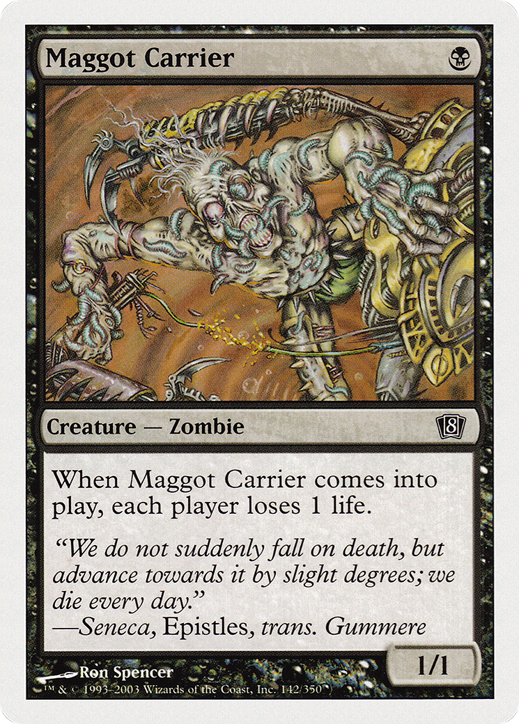 Maggot Carrier (8ED-142★) - 8th Edition