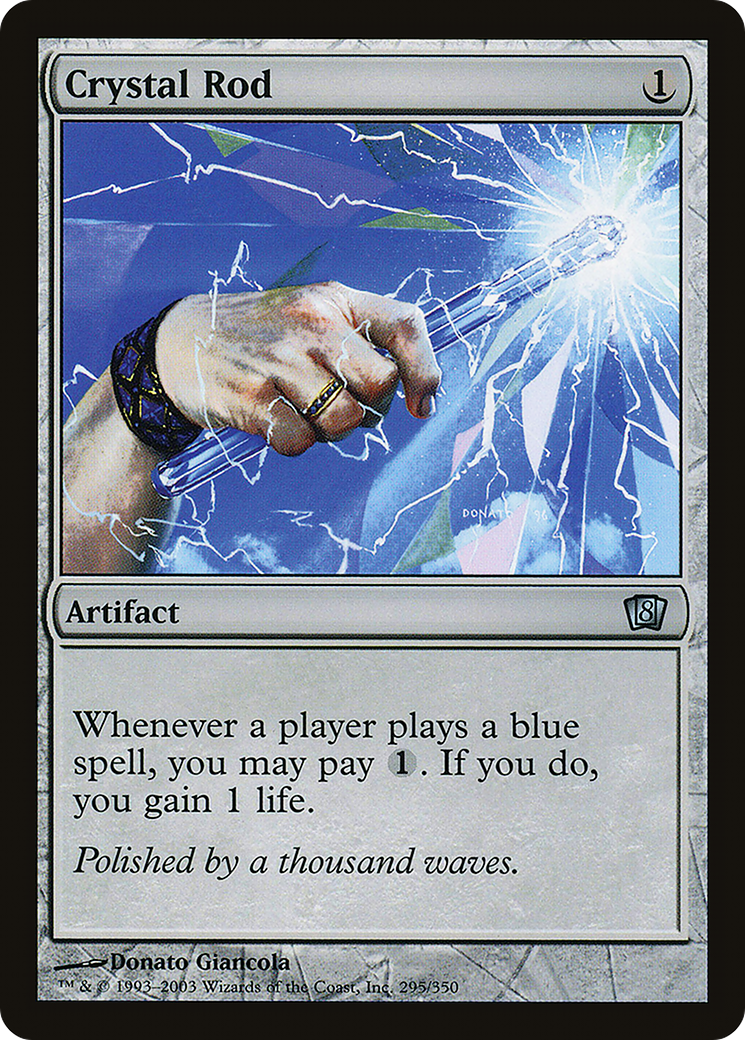 Crystal Rod (8ED-295★) - 8th Edition Foil