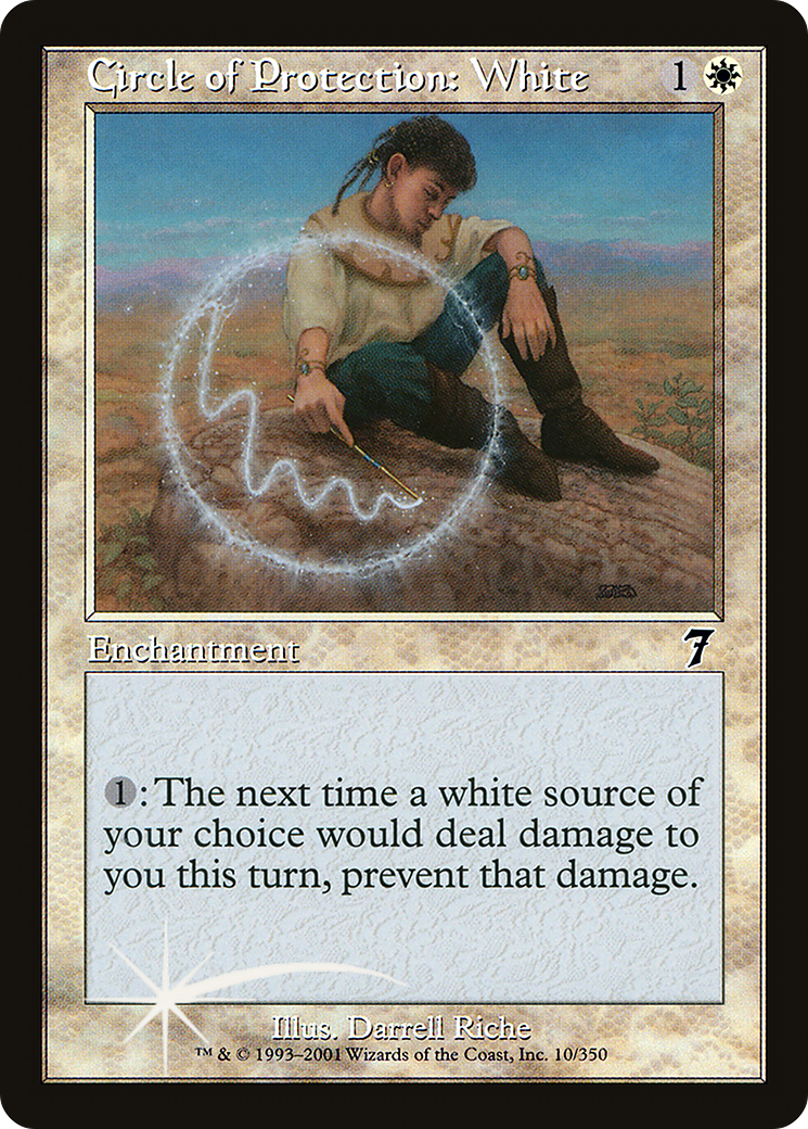 Circle of Protection: White (7ED-010) - 7th Edition